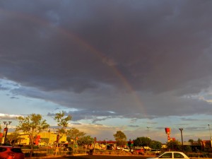 8nov14 - Rainbow over Potch